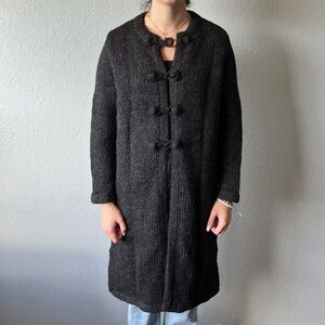 Handmade Crouched Long Cardigan/ Duster/ Coat